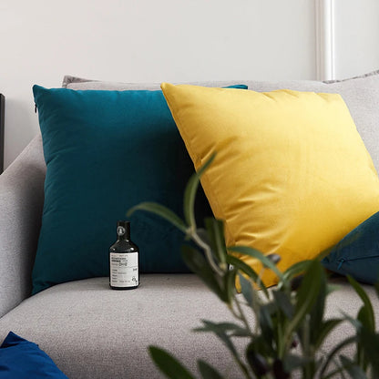 Pillow Cover Velvet Pillow Case 40x40cm For Living Room Sofa