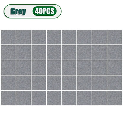 50PCS Self-adhesive Carpet Square 30x30cm Peel Stick Removable Sticker