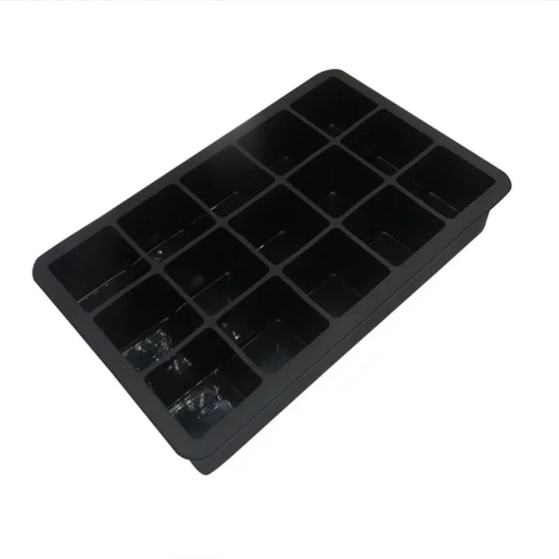 New 15 Grid Silicone Ice Cube Mold Big Tray Mold Ice Cube Maker