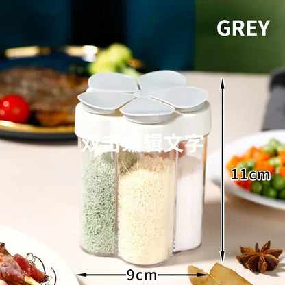 Seasoning Jar Plastic ContainerSeasoning Bottle Spice Organizer