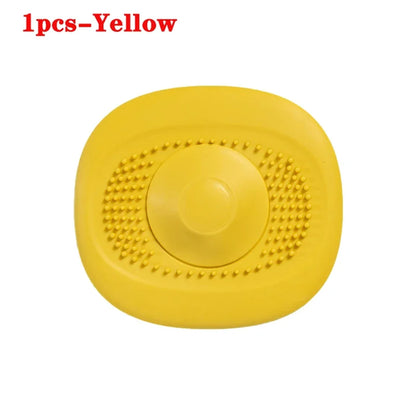 Bathroom Floor Drain Cover Press-type Washbasin Drain Hair Catcher