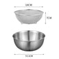 1-3 Stainless Steel Bowl Set with Scale for Cooking Baking Food