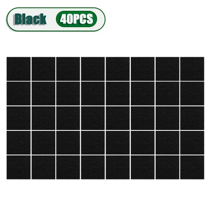 50PCS Self-adhesive Carpet Square 30x30cm Peel Stick Removable Sticker