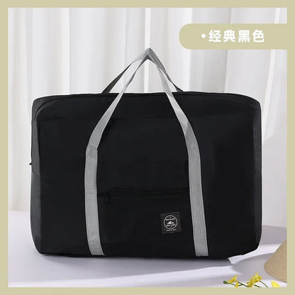New Portable Nylon Folding Travel Bags Large Capacity Luggage