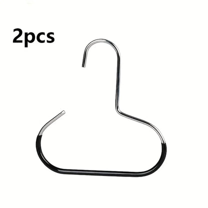 5pcsVersatile Manganese Steel Round Hook - Perfect for Hats, Ties,