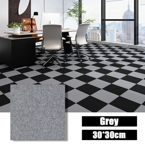 50PCS Self-adhesive Carpet Square 30x30cm Peel Stick Removable Sticker
