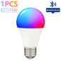 15W E27 Tuya LED Bulb Smart Life APP Control Dimmable RGB Color