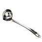 Stainless Steel Soup Fat Oil Separator Ladles Skimmer Spoon Soup