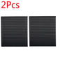 2pcs Self-adhesive Pleated Blackout Blinds Non-woven Folding Curtains