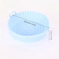 Square Air Fryer Silicone Tray Oven Baking Tray Pizza Fried Chicken