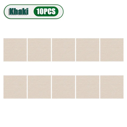 50PCS Self-adhesive Carpet Square 30x30cm Peel Stick Removable Sticker