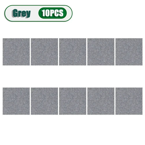 50PCS Self-adhesive Carpet Square 30x30cm Peel Stick Removable Sticker