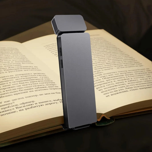 Usb Rechargeable Clip On LED Reading Light Portable Mini Reading Book