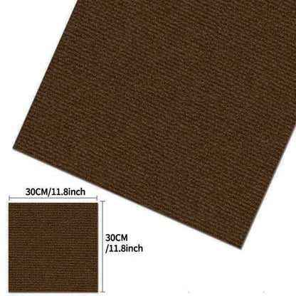 50PCS Self-adhesive Carpet Square 30x30cm Peel Stick Removable Sticker
