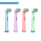 4PCS Dupont Bristle Electric Toothbrush Heads Whiten Teeth/Daily
