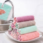 10pcs Microfiber Dish Cloths Multi Purpose Dishwashing Towels For
