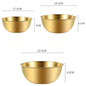 1-3 Stainless Steel Bowl Set with Scale for Cooking Baking Food