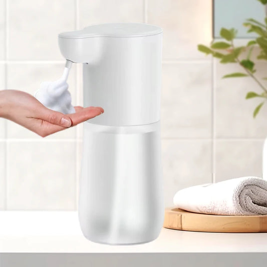 350ML Touchless Automatic Soap Foam Dispenser USB Rechargeable Foam