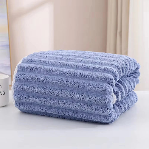 Coral fleece towel, large bath towel, thickened face towel, household