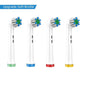 4PCS Dupont Bristle Electric Toothbrush Heads Whiten Teeth/Daily
