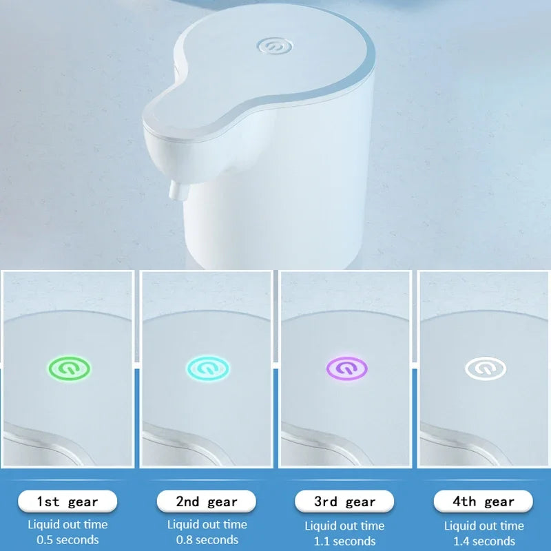 350ML Touchless Automatic Soap Foam Dispenser USB Rechargeable Foam
