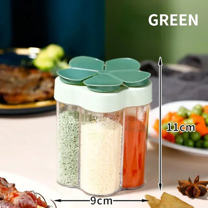Seasoning Jar Plastic ContainerSeasoning Bottle Spice Organizer