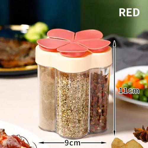 Seasoning Jar Plastic ContainerSeasoning Bottle Spice Organizer