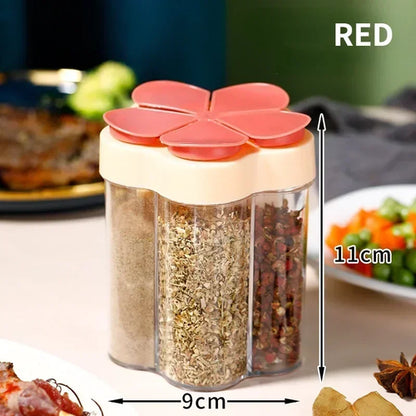 Seasoning Jar Plastic ContainerSeasoning Bottle Spice Organizer