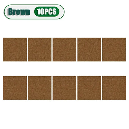 50PCS Self-adhesive Carpet Square 30x30cm Peel Stick Removable Sticker