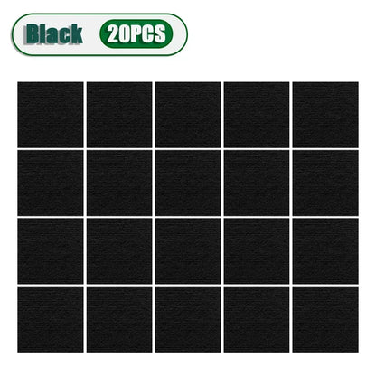 50PCS Self-adhesive Carpet Square 30x30cm Peel Stick Removable Sticker
