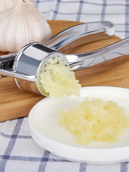1pc, Garlic Press Washable Garlic Crusher Ginger Juicer Garlic Masher.