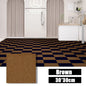 50PCS Self-adhesive Carpet Square 30x30cm Peel Stick Removable Sticker