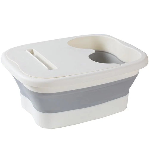 Foldable Footbath Massage Bucket Soaking Bucket Folding Basin Spa Foot