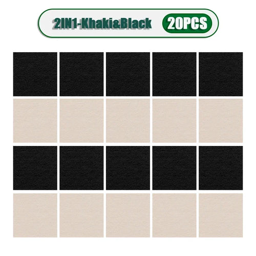 50PCS Self-adhesive Carpet Square 30x30cm Peel Stick Removable Sticker