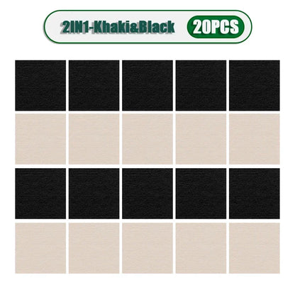 50PCS Self-adhesive Carpet Square 30x30cm Peel Stick Removable Sticker